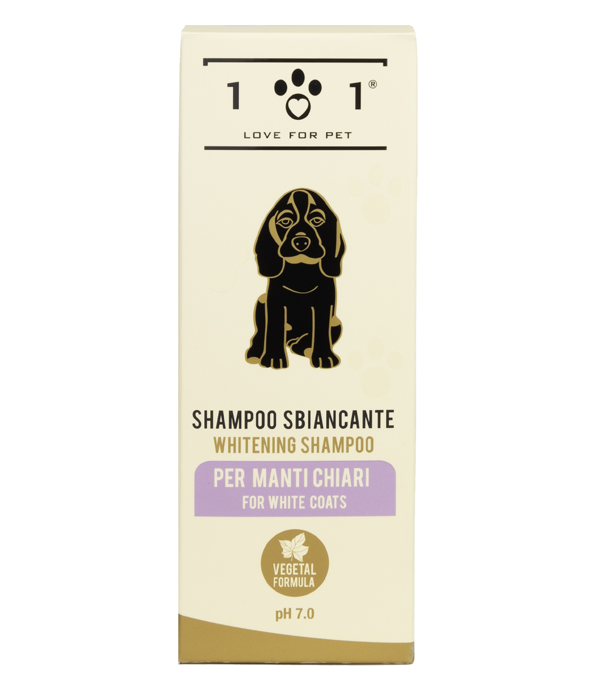 Shampoo per cani a pelo chiaro o bianco - 250 ml