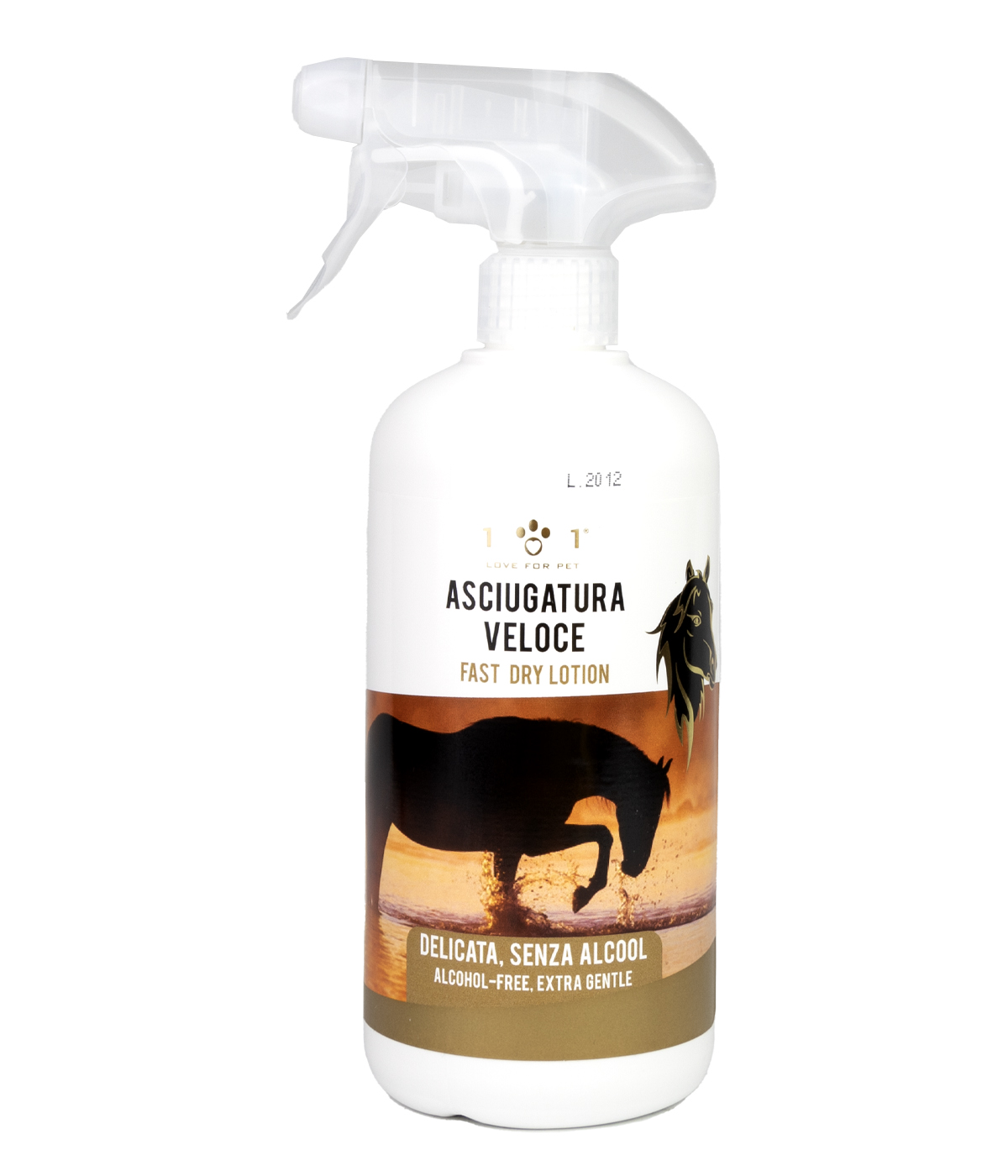 Spray per asciugatura cavalli